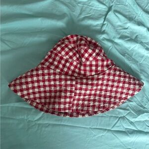 Find Me Now The Label Gingham Bucket Hat